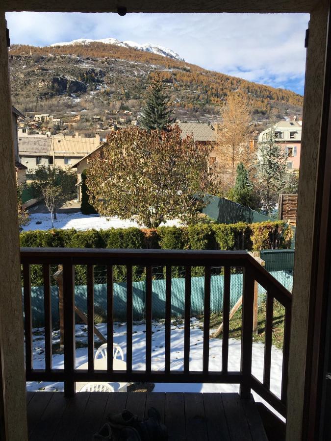 Studio à la montagne Briançon Exterior foto